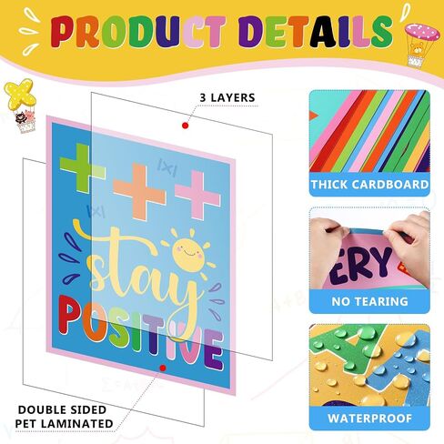 10 Pcs Math Classroom Wall Decor Math Educational Poster for Classroom Inspirational Education Poster Growth Mindset Bulletin Board Set for Middle High School Math Teacher 11 x 14 Inch in Saudi Arabia