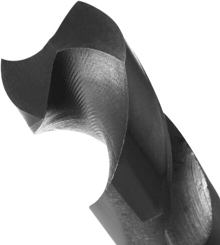 uxcell Reduced Shank Drill Bit 20.5mm Black Nitride Coated with 1/2 Inch Straight Shank, High Speed Steel HSS 9341 Twist Drill Bit for Stainless Steel Alloy Metal Plastic in Saudi Arabia