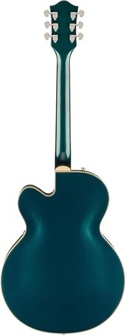 حزمة جيتار كهربائي Gretsch G2420T Streamliner مكون من 6 أوتار (ياقوتي منتصف الليل) مع علبة هيكل مجوفة Gretsch G2420T (أسود) (عنصران) in Kuwait