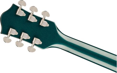 حزمة جيتار كهربائي Gretsch G2420T Streamliner مكون من 6 أوتار (ياقوتي منتصف الليل) مع علبة هيكل مجوفة Gretsch G2420T (أسود) (عنصران) in Kuwait