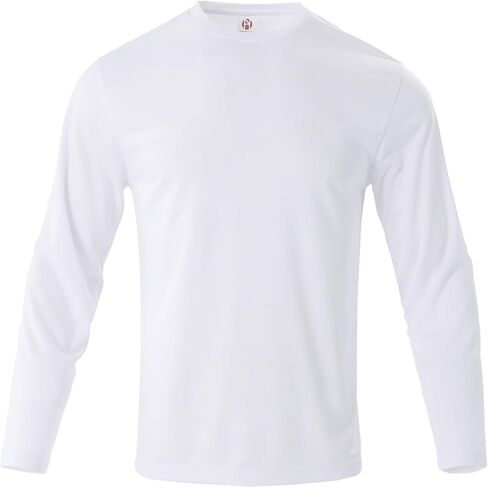 5 Pack Men's T-Shirts,Long Sleeve Athletic Shirt Men,Quick Drying Soft Moisture Wicking Odor Protection in Saudi Arabia