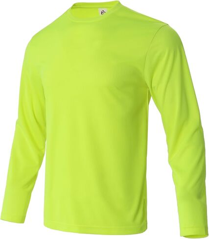 5 Pack Men's T-Shirts,Long Sleeve Athletic Shirt Men,Quick Drying Soft Moisture Wicking Odor Protection in Saudi Arabia