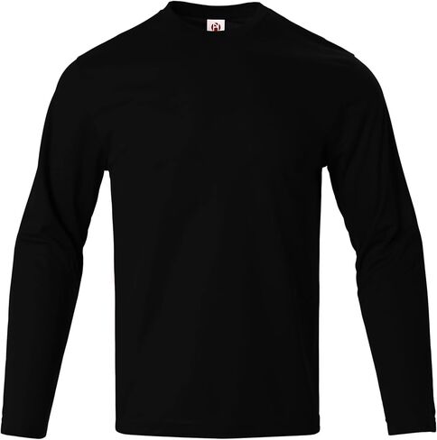 5 Pack Men's T-Shirts,Long Sleeve Athletic Shirt Men,Quick Drying Soft Moisture Wicking Odor Protection in Saudi Arabia