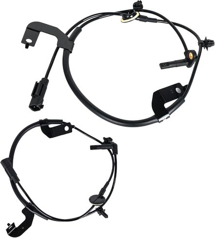 2 قطعة مستشعر سرعة العجلات الأمامية اليسرى واليمنى ABS لسيارة دودج كاليبر 2007-2012، لسيارة جيب كومباس 2007-2016، لسيارة جيب باتريوت 2007-2016 استبدال 5105572AA 5105573AA in Kuwait