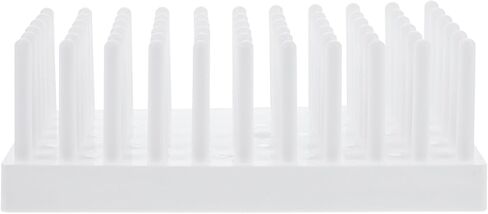 3 قطعة مجفف بلاستيكي حامل لحامل المختبر يستخدم رف التجفيف أنبوب اختبار التصريف in Kuwait