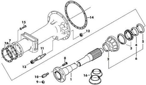 الأختام المؤكدة للمحور الخلفي تناسب Ford New Holland 2N، 9N تناسب Ferguson TE20، TEA20، TED20، TEF20، TO20 9N-4251-SS in Saudi Arabia