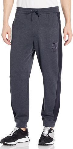 A｜X ARMANI EXCHANGE Men's 91 Logo Design Drawstring Trousers in Saudi Arabia