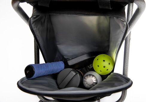 حقيبة ظهر كرسي Pickleball مع مسند ظهر وكرسي قابل للطي ومدمج وأكمام مجداف للرجال والنساء، تدعم 225 رطلاً in Saudi Arabia