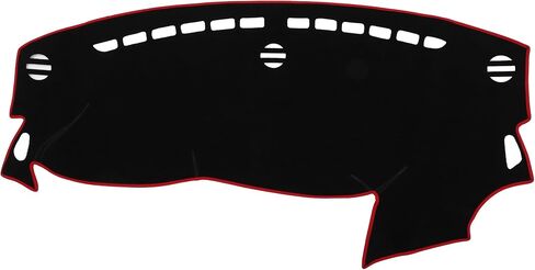 Dashboard Cover Compatible for Dodge Dart 2013-2016, Nonslip Polyester Red Dash Cover Mat Dash Board Protector Cover in Saudi Arabia