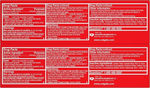 Colgate Renewal Gum Protection Whitening Toothpaste Gel, Mint Gel Toothpaste for Gingivitis and Teeth Whitening Restoration, Sugar Free, Enamel Safe, Gluten Free, Vegan, 2 Pack, 3 OZ Tubes in Saudi Arabia