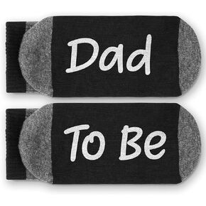 جوارب للأب، هدايا للأب الجديد، هدية عيد الأب، جوارب للأب، هدية للأب، جوارب استحمام الطفل، هدية الحمل، إعلان الحمل، (GY100) in Kuwait