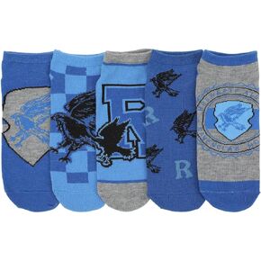 Harry Potter Ravenclaw 5-Pack Ankle Socks, Multicolored, One size in Saudi Arabia
