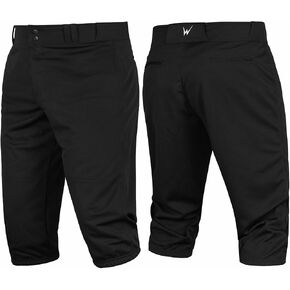 WEARCOG سروال البيسبول الممتاز | سروال بيسبول للرجال مع حلقات حزام وجزء سفلي مرن للرجال