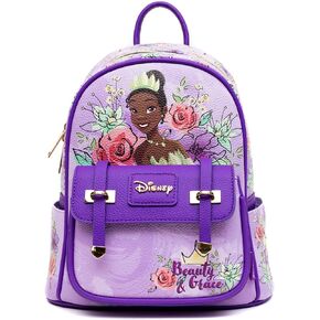 The Princes and the Frog - Tiana 11" Vegan Leather Fashion Mini Backpack