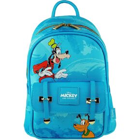 Goofy 11In Vegan Leather Mini Backpack - A21831, Multicoloured, Medium
