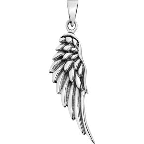 Heavenly Angel Wing .925 Sterling Silver Pendant