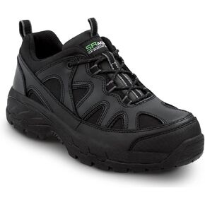 SR Max Walden, Unisex, Black, Athletic Style Steel Toe, EH, Slip Resistant Work Shoe