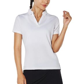 Women's Golf Polo Shirt Short Sleeve Summer Dressy Fit T-Shirt Breathable Quick-Dry Casual Sports Work Tennis Tops