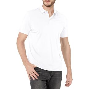 Kenneth Cole Men's 3-Button Slim Fit Knit Polo