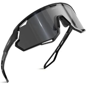 Sports Sunglasses for Men Women, Ideal for Cycling Baseball Fishing Running Bike Glasses, TR90 Unbreakable Frame