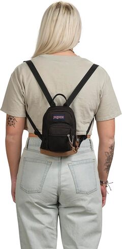 حقيبة ظهر JanSport Right Pack Mini، أسود، O/S in Saudi Arabia