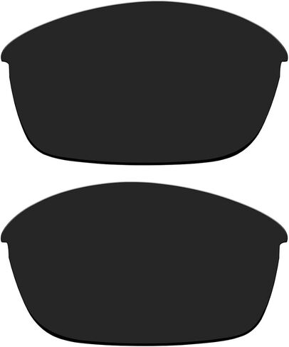 عدسات مستقطبة سوداء بديلة لجاكيت Oakley Flak Jacket in Kuwait