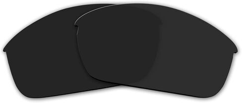 عدسات مستقطبة سوداء بديلة لجاكيت Oakley Flak Jacket in Kuwait