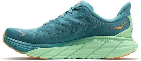 HOKA ONE ONE Mens Arahi 6 Textile Ocean Mist Lime Glow Trainers 11 US in Saudi Arabia