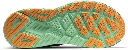 HOKA ONE ONE Mens Arahi 6 Textile Ocean Mist Lime Glow Trainers 11 US in Saudi Arabia