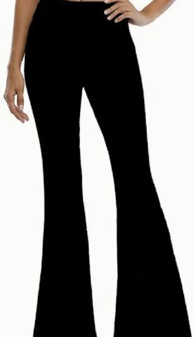 Flare Leggings - Size Small - Bell Bottom Flare Pants Black in Saudi Arabia