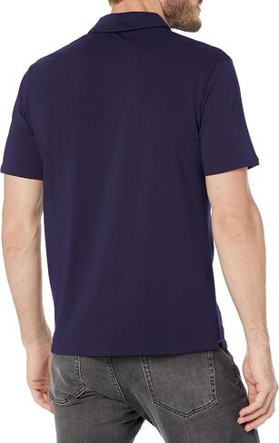 Kenneth Cole Men's 3-Button Slim Fit Knit Polo in Saudi Arabia