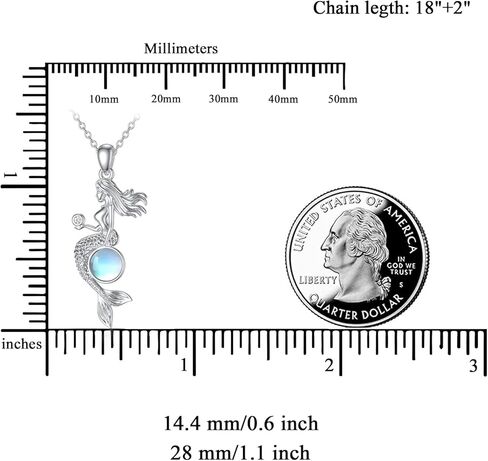 PLATYCO قلادة حورية البحر التنين فينيكس من الفضة الاسترليني هدايا مجوهرات للنساء والفتيات in Kuwait