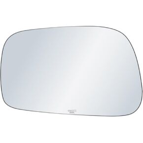 exactafit 8162L Driver Side Mirror Glass Replacement Repair Compatible With 2003-2008 Toyota Corolla Matrix, Pontiac Vibe