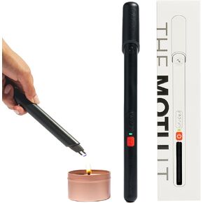 LT by USB Lighter Co - Windproof rechargeable electric plasma arc lighter in eco-friendly long biodegradable portable enclosure ideal for candles, camping, grilling, holidays, and parties.