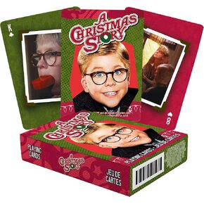 AQUARIUS A Christmas Story Playing Cards - Christmas Themed Deck of Cards for Your Favorite Card Games - Officially Licensed Christmas Story Merchandise & Collectibles