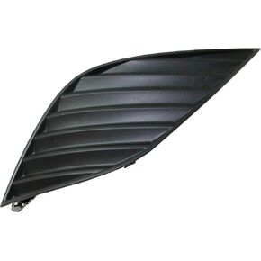 Front Right Passenger Side Fog Light Cover Bezel, Textured Black, For 2018-2020 Toyota Camry & Camry Hybrid, 8148133090 TO1039209