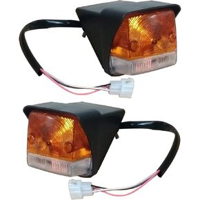 Mahindra Tractor Combination Light Assembly Turn Signal Parking Lamp Tractor Indicator Amber|Clear Fit For MAHINDRA TRACTORS 4500 SERIES TRACTOR 4540 2WD | 4540 4WD | 4550 4WD
