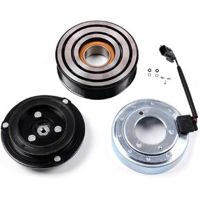 Compressor Compatible w/for Nissan for Maxima 3.5L 2009-2014 Air Conditioning Compressor & Clutch Replace 11319C