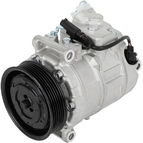 cciyu AC Compressor for 2006-2007 Fit for BMW 530xi 3.0L Replaces AC Compressor for Car