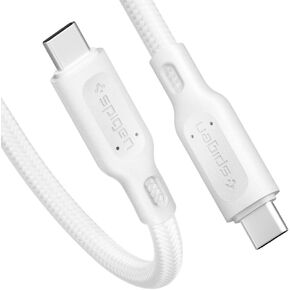 Spigen DuraSync 60W USB-C Cable, 4.9ft, Fast Charging Cable Type C for iPhone, Galaxy, MacBook, iPad, Nintendo Switch