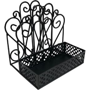 Black Salt & Pepper Napkin Holder