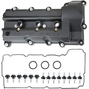 MITZONE Righet Valve Cover with gasket Compatible with 2006-2010 Dodge Journey Charger Avenger Chrysler Sebring 300 Magnum Stratus 2.7L OE# 4892186AB