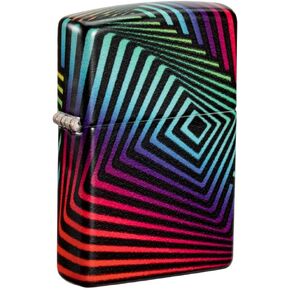 Zippo Rainbow Pattern Design 540 Color Pocket Lighter