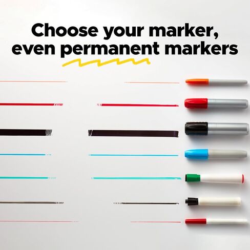 Post-it Easy Erase Permanent Marker Whiteboard Surface, 9.1 in x 9.1 in in Saudi Arabia