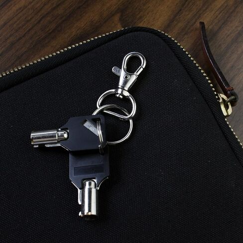 مشابك معدنية دوارة بمشبك مخلب جراد البحر وخطاف ربط الحبل (100 حزمة) 1 5/8 بوصة × 1 بوصة (حلقة واسعة 3/4 بوصة على شكل حرف D) مع حلقات مفاتيح - نتائج المجوهرات أو مشاريع الخياطة in Kuwait