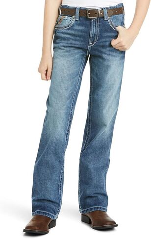ARIAT Boys' Big B4 Relaxed Coltrane Boot Cut Jean in Saudi Arabia