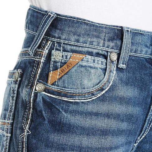 ARIAT Boys' Big B4 Relaxed Coltrane Boot Cut Jean in Saudi Arabia