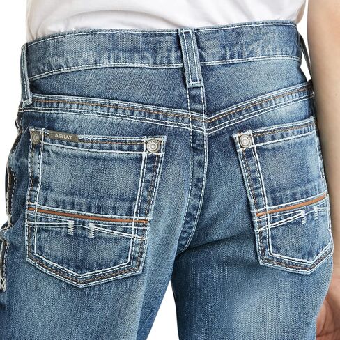 ARIAT Boys' Big B4 Relaxed Coltrane Boot Cut Jean in Saudi Arabia