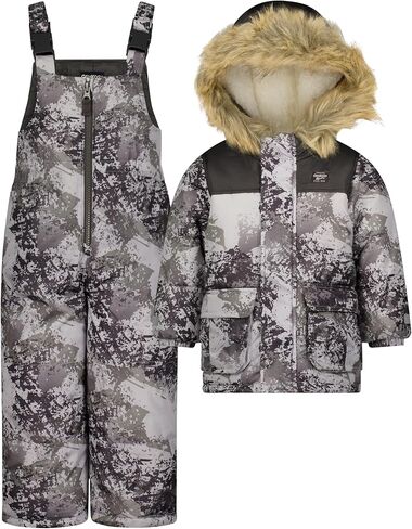 OshKosh B'Gosh boys Ski Jacket and Snowbib Snowsuit Set in Saudi Arabia