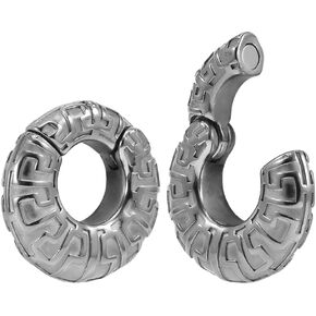 PUNKYOUTH Ear Hanger Weights For Stretched Ear Gauges 0g 00g Stainless Steel Ear Heavy Dangle For Women Plugs Tunnels Piercing Kit
